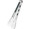 VTZSDCG 1 Pezzo di Clip for Alimenti for Barbecue in Acciaio Inossidabile, Utensili da Cucina in Silicone a Tre Linee