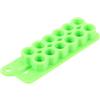 BESTonZON Organizzatore Portatile per Cocche Frecce, Tavola Plastica | Cocche e Code di Freccia, Uso All'aperto, Colore Verde Chiaro, Compatto e Facile da Trasportare