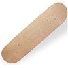 Rissunkv 8 Pollici 8 Strati Acero Bianco Doppio Concavo Skateboard PRO - Pattino A Rotelle Blank/Art Deck Naturale Tavolo Legno Acero