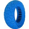 NexRen Pneumatico solido resistente all'usura 9x3.0-5.5 ad alta aderenza (blu) | Design a prova di foratura, nessun gonfiaggio necessario, guida senza piatta, gomma, dimensioni 9 x 3,0-5,5