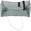 Toddmomy Trappola per Pesci Pieghevole, Nassa per Esche e Rete da Lancio, Nylon e Metallo, 45x21cm, per Aragoste e Carpe, Pesca All'aperto per Viaggiatori e Appassionati