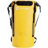 Fonowx Zaino Impermeabile Tenuta Stagna Rotolo Cilindrico Borsa Sportiva PVC con Dettagli Riflettenti E Fasce Laterali per, Array, Giallo, 40L