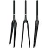 BSFHQS Forcella rigida per bici da strada in carbonio 700C Forcella conica 1-1/2