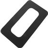WRITWAA Toppa di Collegamento per Pinna Tavola Surf 9 Pollici in PVC Nero
