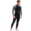 YGMNQAL Mute da 3MM Uomo Neoprene Immersioni Surf Nuoto | Mute da 3MM Uomo Neoprene Immersioni Surf Nuoto Tute complete Tuta sportiva da sub con cerniera for acqua fredda