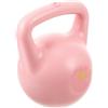 MAGICLULU Kettlebell Riempibile D'acqua Rosa Doppia Impugnatura per Yoga | Pilates e Yoga, Fino a 4kg, PP Tpr e Pietre di Cristallo, Donna