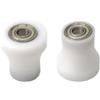 Generic 34.5mm Plastica Ab Wheel Sostituzione Roller Per Fitness