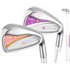 whanua Ferro da golf #7 Club per donne mano destra 34D Golf Club singolo per donna | Ferro da golf # 7 Club per le donne destra grafite/acciaio albero 34 gradi pratica Golf Club per la donna sport all'aperto