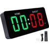 XUMIUZIY Orologio con Timer da Palestra, Ampio Display, Orologio da | Telecomando, Montaggio a Parete Magnetico, Batteria Ricaricabile, Timer a Intervallo di Esercizi per Aule di Garage per