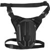 Ciieeo Borsa da Gamba per Moto Nero, Marsupio Uomo Sportivo | Design Vita e Gamba, Eva e Poliestere, Capienza Ampia, Mani Libere, per Trekking e Ciclismo