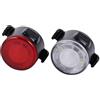 BESTOYARD Set 6 modalità Luminosità Luci Bicicletta Ricaricabili USB Anteriore e Posteriore in PVC Portatile e Antifurto per Ciclismo e Situazioni di Emergenza