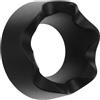 TOPBATHY Supporto a Forma di Sfera per Basket e Rugby, Base Rotonda Plastica Nera | Espositore Versatile per Collezione e Conservazione, Supporto Stabile, Facile da Pulire, Design Semplice