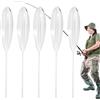 Generic Attrezzature leggere acriliche galleggianti da pesca per la pesca | Boe di Pesca Affondanti Per Persico Falena Acqua Salata Acqua Dolce Pier Elfo Ruscello Stagno Lago