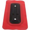 TIDTALEO Supporto per Pinna da Paddle Board in PVC Rosso, Base di Montaggio per Tavole da Surf e Paddle Board, Kit di Riparazione con Staffa, Compatibilità Estesa per Uso in Acqua