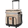 Milageto Frigorifero Portatile, color to 2 | Maniglia Telescopica Estensibile, Struttura Pieghevole Salvaspazio, per spostamenti Auto, Campeggiatori