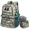 Bunnychic Zaino termico tattico Bunnychic da uomo, 28 litri con 2 scomparti | Zaino Termico Tattico doppio scomparto, borsa morbida anti-perdite, due vani separati adatti a campeggio e picnic