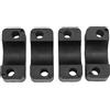 Klanata Blocchi Freno per Carrello da 1011402 in plastica Nera compatibili con Club Car DS Carryall 1981 e successivi