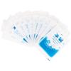Artibetter 50 Pezzi Buste Ghiaccio Spesse a Iniezione d'Acqua | Conservazione a Bassa Temperatura, Uso Portatile e Monouso, Plastica e Tessuto Non Tessuto, Bianco