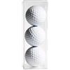 Lilihuimaoyi Palline da Golf, Plastica, per Pratica, regalo con 3 palline trasparenti in