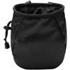 FUZVOL Borsa per gesso da arrampicata nera con tasca regolabile e coulisse. Può essere appesa alla vita utilizzata per arrampicata su roccia e bouldering.
