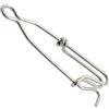 JAMIEKA Line Clip Branch Hanger Acciaio Inox | Clip per lenza da pesca in acciaio inox, connettore, gancio per rami, gancio per pesca, attrezzatura da pesca