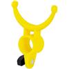 Baoblaze Supporto Braccio Canna da Pesca con Morsetto da Banco per Riposo Attrezzatura Stabile con Culla Pomello Nero Fissaggio Rapido Adatto Pesca da Riva , Giallo , Grande, Diametro Del Foro 2,9 × 10 × 7,7