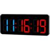 Sxhlseller Timer da Palestra con Display LED da 12,4 Pollici e Telecomando | Modalità Conto Alla Rovescia e Intervallo, Preimpostazioni TABATA e FGB, Impostazioni Personalizzate del Riposo di Lavoro,