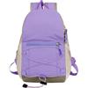 Generic Zaino da trekking - Leggero con coulisse, Viola, Fare riferimento alla | Piccola borsa da campeggio zaino all'aperto per donne bambini ufficio pesca zaino in spalla caccia ciclismo corsa sport
