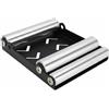 Baoblaze Cavalletto Supporto Rullo Catena Manutenzione Pulizia Pneumatici Ispezione Struttura in Lega di Alluminio Portante 600 Kg con Cuscinetti in Acciaio, Universale Grande