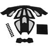 BESTonZON Imbottitura Casco Da Ciclismo 4 Pezzi In Schiuma Nera, Accessori Per Casco Bici, Compatibile Con Casco Da Bicicletta E Casco Da Equitazione, Per Riding E Mountain Stili multipli