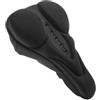 Belnotelt Cuscino antiscivolo traspirante in silicone per bicicletta | Silicone ad alta elasticità, ventilazione a 5 fori, forma ergonomica, impugnatura antiscivolo, strati di spugna