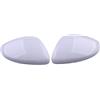 Zyvardyn Copertura Specchietto Retrovisore Laterale in ABS Bianco Compatibile con C3 208 2008 2016 2017 2018