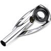 JWQFBC Anello Guida Punta Canna da Pesca, Diam. interno canna 9.5MM | acciaio inossidabile - per riparazione canne - ricambio - ceramica - per canna fissa - per canna bolognese