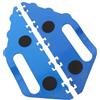 TOYANDONA Maniglia per Vassoio Palline Biliardo a 5 Slot, Blu | Ricambio per Raccolta Biglie, Plastica 27, 00x8, 50x0, 20cm, per Casa e Locali