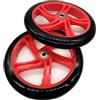 TKOWTB 2 ruote per scooter da 200 mm, materiale PU, spessore 30 mm, cuscinetti ABEC-7, accessori per scooter, rosso