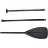 YARNOW 3 Pezzi Pagaia SUP Regolabile in Lega di Alluminio, Tre Pezzi, Nera