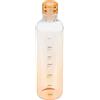 FINISPERSOO Bottiglia di Vetro Borosilicato Portatile 500ml con Scala