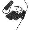 TOYANDONA 5 Pezzi Clip per Paddle Board Fin Chiusura a Scatto, Nylon Nero | Ricambio per Tavole Surf e Paddleboard, Struttura Portatile, Uso All'aperto, Clip Sicura