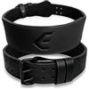 CORE EDGE BRACE Cintura per sollevamento pesi per uomini e donne, in pelle bovina, 10,2 cm, cintura per sollevamento pesi, con 8 fori regolabili, per squat, stacchi, powerlifting e allenamento della