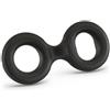 Generic Anello di Presa Resistente Agli Strappi, 40-50 Libbre, Nero | Ergonomico, Esercitatore i , Compatto, Attrezzo Fitness, Riabilitazione, riabilitazione motoria, Musicisti
