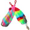 TOPBATHY 2 Pezzi Esca da Pesca Colorata ABS Ferro per Plug da Traina | Conservazione Pratica, Protegge L'esca Dai Danni, Riutilizzabile Colore Casuale