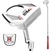 whanua Mazza da Golf Putter per Uomini Donne Mano Destra Golf Club con Copricapo | Precisione Balanced Mallet Putter per Uomini Donne Destra Mano Golf Club con Allineamento Aiuto e Copricapo Magnetico