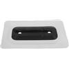 CLISPEED Adattatore Base Pinna Sup 9 Pollici in Pvc Bianco per Tavole Gonfiabili