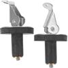 POPETPOP 2 Pezzi Tappo di Scarico per Kayak, Scupper Plug, Gomma e Acciaio Inox, Nero, Tenuta Stagna, per Canoa e Sistema di Drenaggio Auto, Uso Marino
