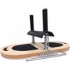 Generic Tavola di Equilibrio con Manici in Legno Tavola Oscillante Resistente Attrezzo per Palestra
