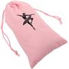 DEARMAMY Borsa Porta Scarpe da Ballo per Donne e Ragazze, Rosa | Canvas Pieghevole, Resistente All'acqua e Leggera, per Scarpe Morbide e Balletto, Facile in Zaino