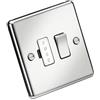 Knightsbridge Bordo arrotondato cromato lucido., CL63PC
