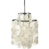 Verpan - Sospensione Fun - Bianco - Madreperla - Designer Verner Panton