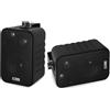 Power Dynamics BV40B SpeakerSet 4 50W 100V Bl.
