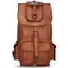 Fatto a mano Zaino In Pelle Da Uomo Marrone Vintage Per Laptop 24X11X11 Pollici